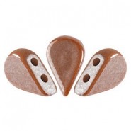 Les perles par Puca® Amos beads Opaque choco luster 13600/14400